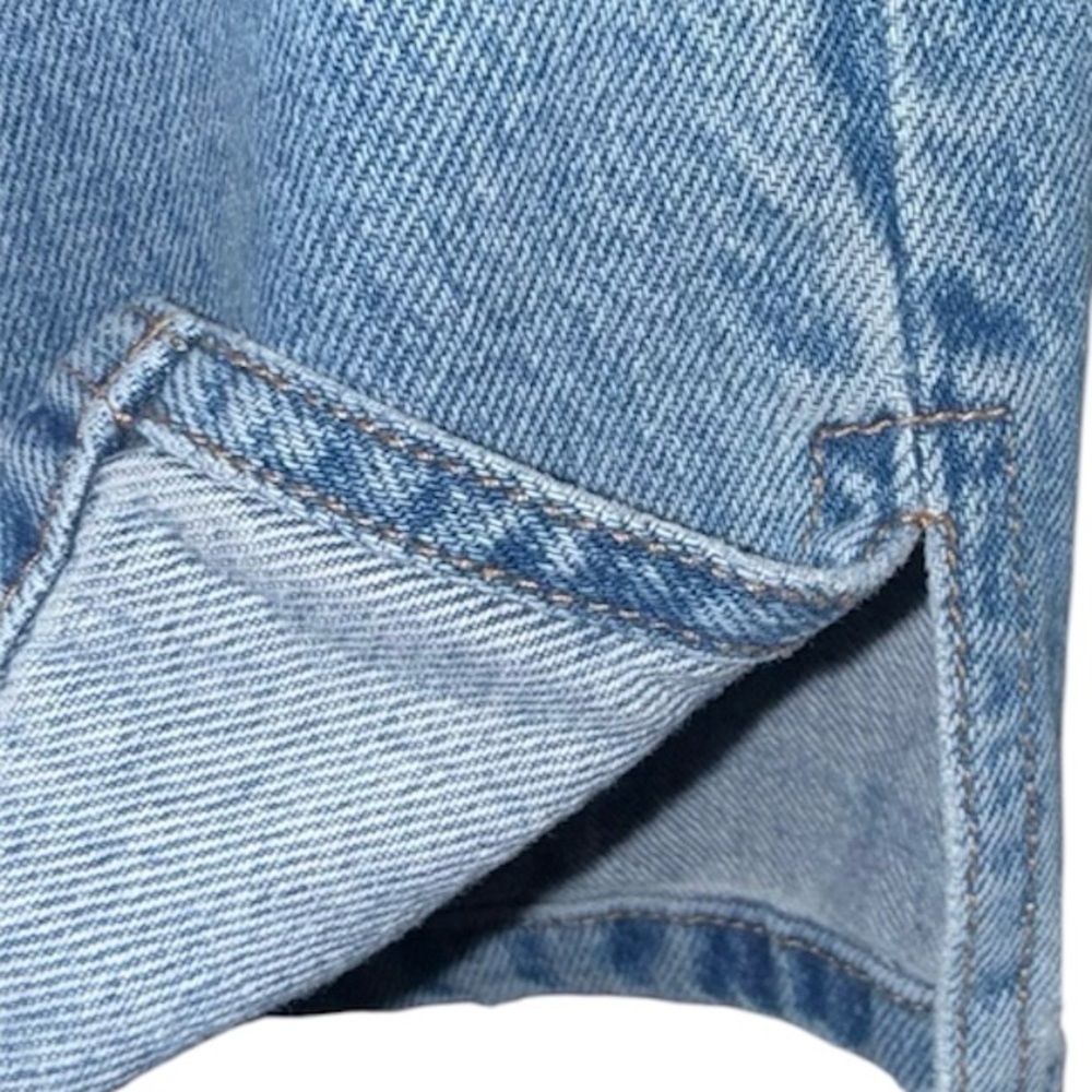 Free People Steinbeck Patched Straight-Leg Jeans size 27 - Picture 7 of 11